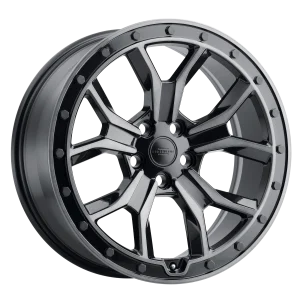 Redbourne Wheels – MORLAND – Black – 18″x8.5″ 25mm – Summer Wheels – 1885MRL255120B72